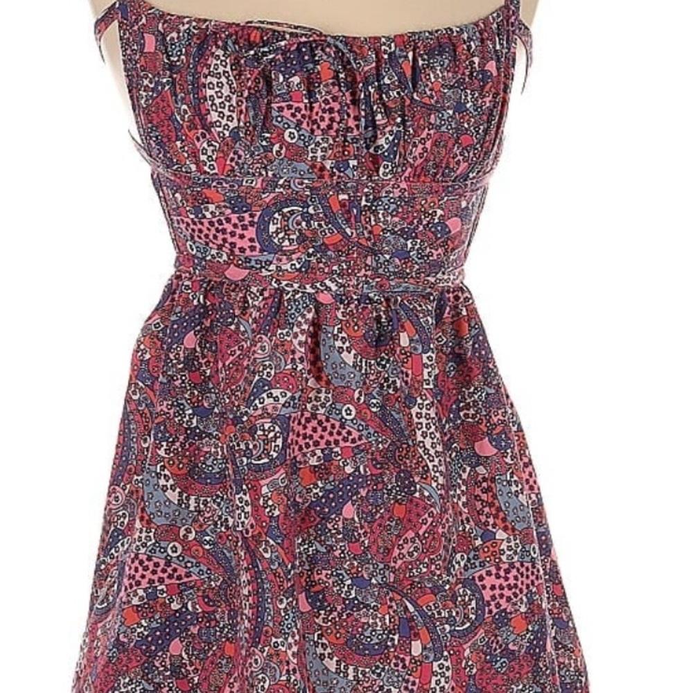 Women's Multicolor Paisley Dress